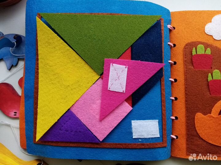 Книжка из фетра Подвеска на мобиль
