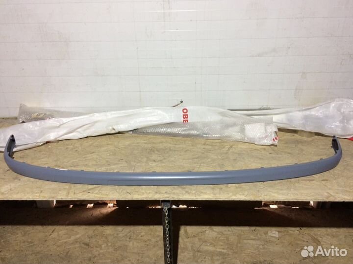 Накладка переднего бампера VW Polo 02-06