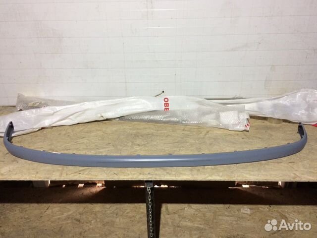 Накладка переднего бампера VW Polo 02-06