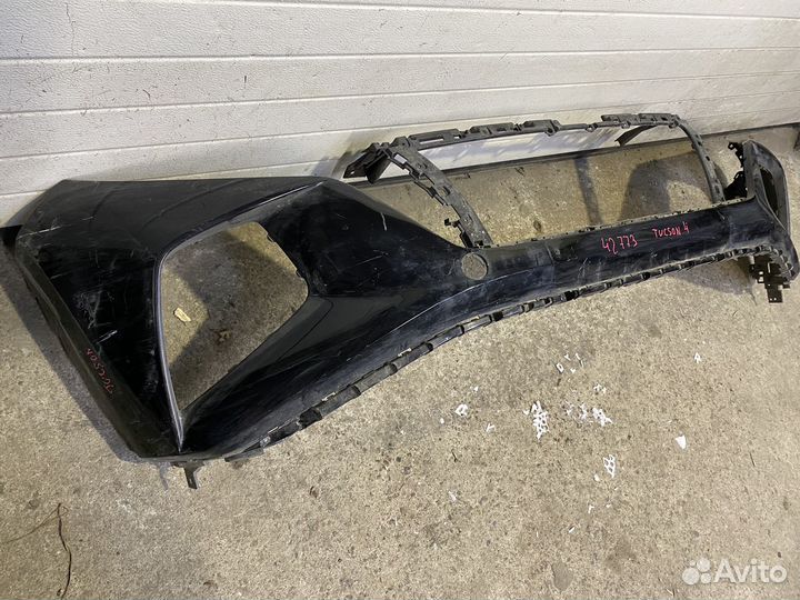 Hyundai Tucson 4 c 2020 - Бампер передний