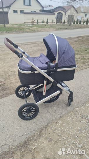 Детские коляски 2 в 1 с большими колесами