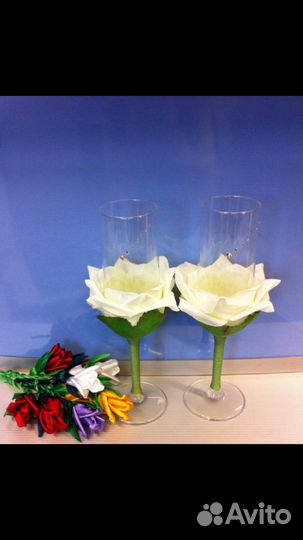 Бокалы ручной работы