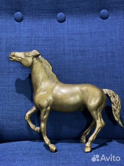 Скульптура Лошадь Бронза