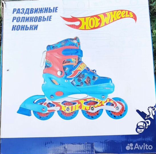 Роликовые коньки детские раздвижные