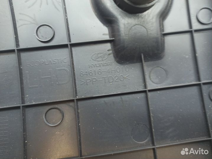 Накладка декоративная на консоль Hyundai Grand Sta