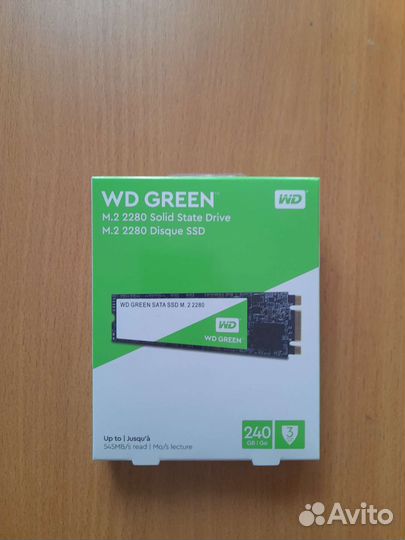 SSD WD Green 240GB M.2 Новые