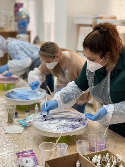 Мастер-класс по эпоксидной смоле