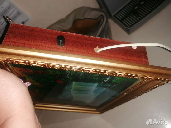 Картина музыкальная (водопад, птицы)