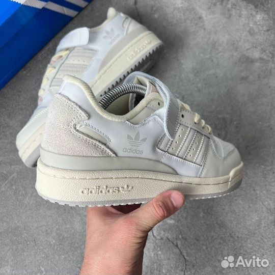 Кроссовки Adidas Forum 84 low orbit grey женские