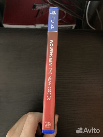 Игра на диске Wolfenstein The new order для PS4