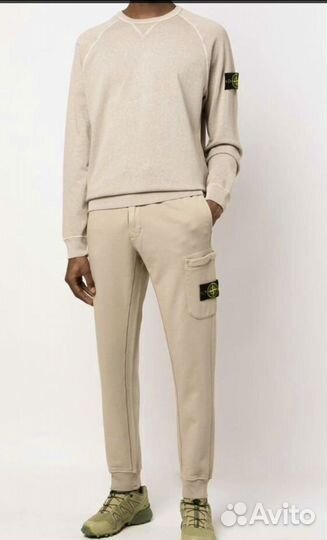 Stone island compass patch pants брюки