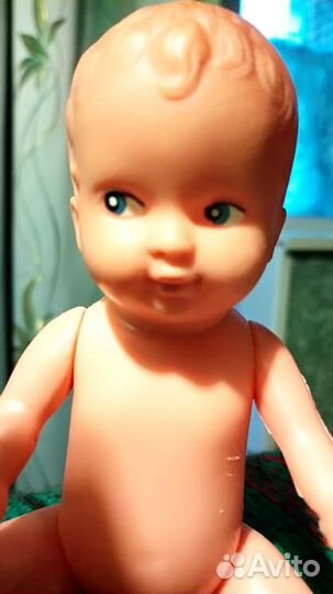 Пупс Tebu (Teodor Buschbaum),15 см,винтаж