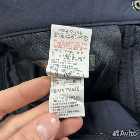 Штаны Softshell Eider (Millet, Black, Mammut)