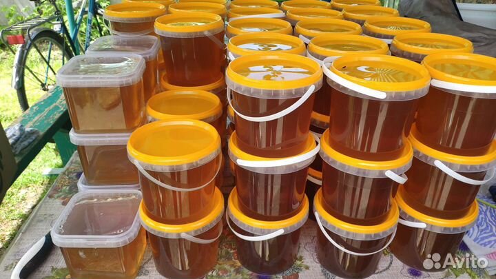 Мед цветочный, урожай 2023 г. Отправим в регионы