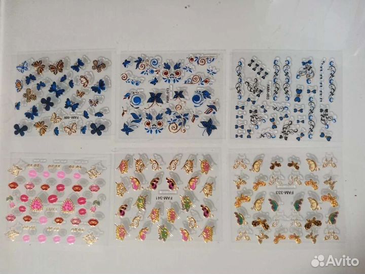 Наклейки для ногтей