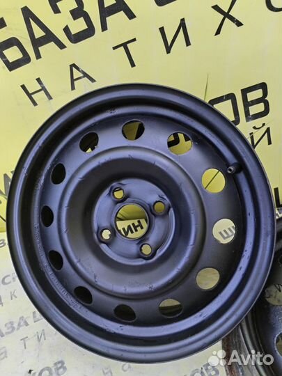 Штампованные диски R15 4x100 6J ET 48 Цо 54.1