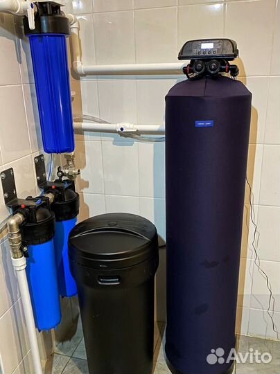 Фильтр обезжелезиватель и аэрация воды. Комплект