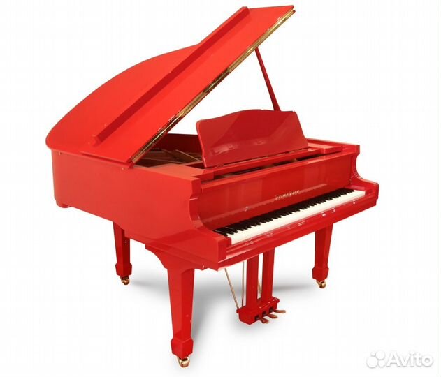 Акустический рояль PrimaVera 160 цвет: красный