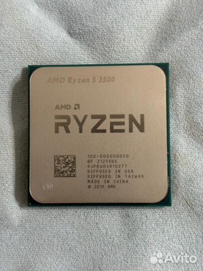 Процессор AMD ryzen 5 3500