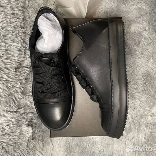 Кроссовки Rick Owens Jumbo Low черные