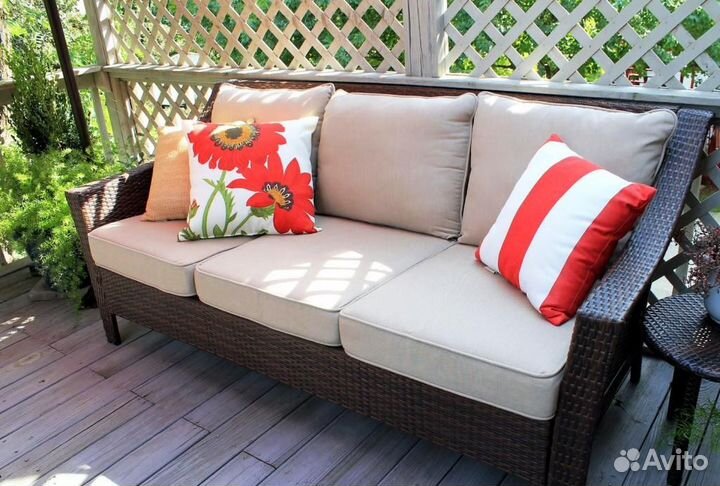 Швейный цех. Пошив подушек для уличной мебели