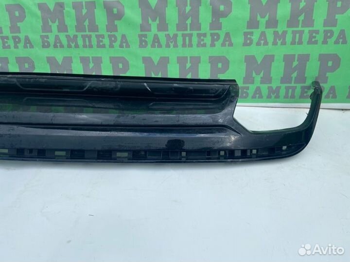 Юбка бампера задняя Volkswagen Touareg 3 2018