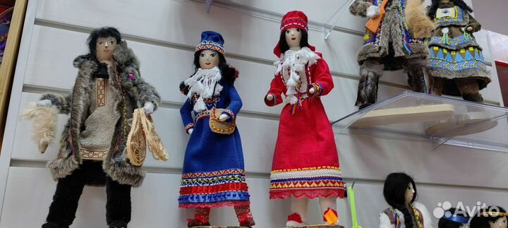 Кукла ручной работы, дерево