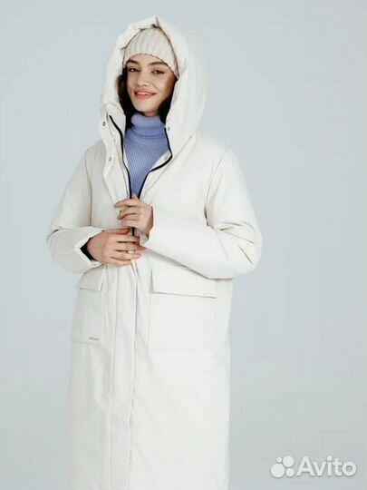 Пуховик зимний длинный женский новый