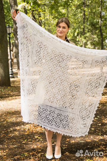 Платок шаль пуховая