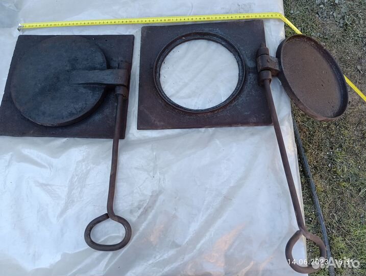 Печные чугунные задвижки