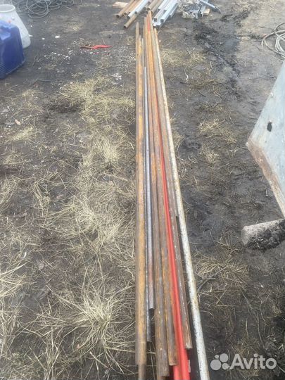 Труба профильная 40/40, труба круглая 34, 42, 48мм