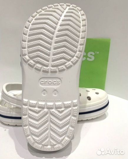 Crocs сабо белые №218