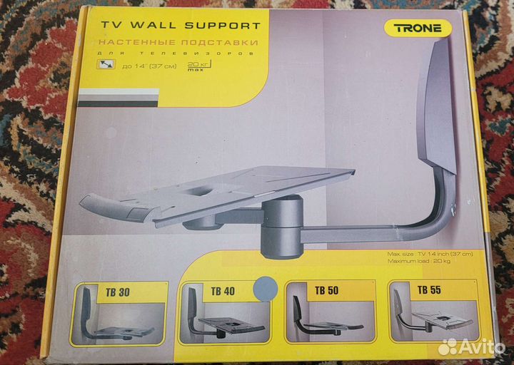 Настенная подставка для телевизора