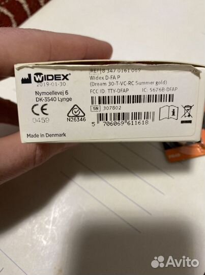 Слуховой аппарат Widex