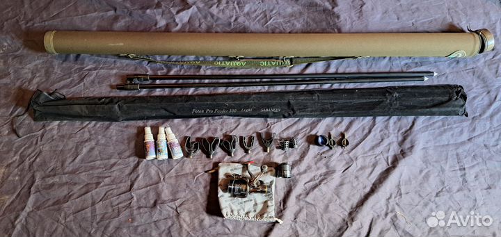 Фидерное удилище Sabaneev Foton Pro с катушкой