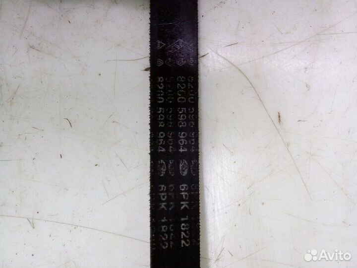 Ремень приводной генератора Renault Logan седан