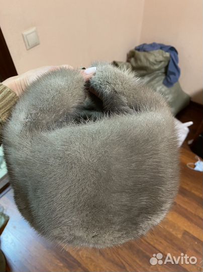 Мужская шапка норковая