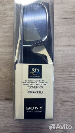 3D очки sony tdg-br100