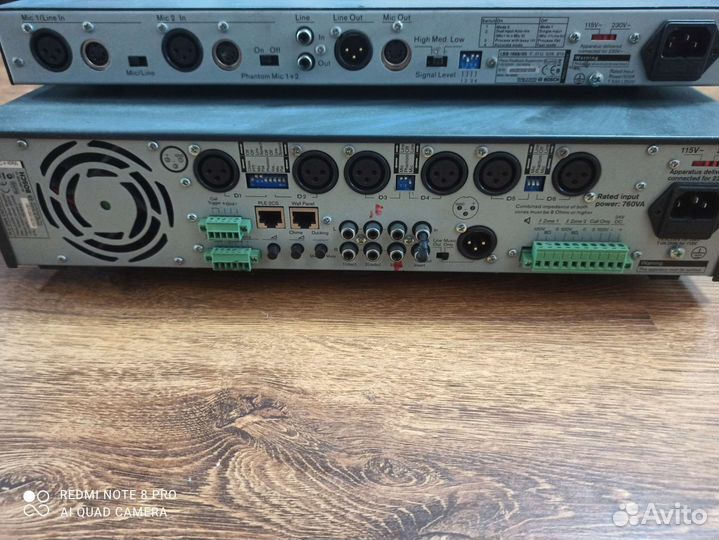 Микширующий усилитель bosch PLE-2MA240-EU