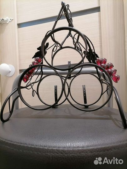 Кованная бутылочница. Продажа или обмен на книги