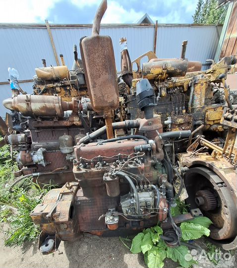 Двигатель Д-180 на бульдозер чтз Б10 Т170 Т130