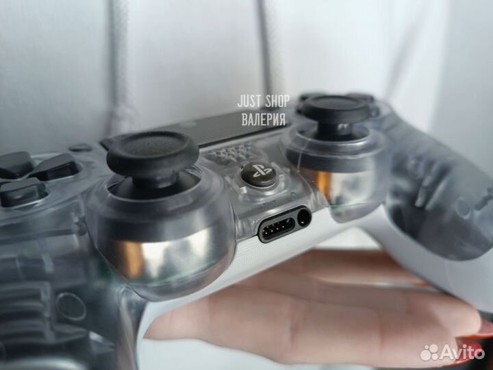 Геймпад Sony Dualshock 4 (Прозрачный)