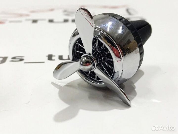 Ароматизатор в дефлекторы серебро