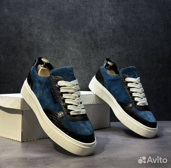 Кеды мужские замшевые