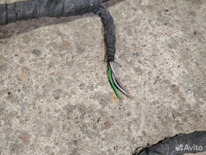 Проводка бампера передняя Volkswagen Touareg 3