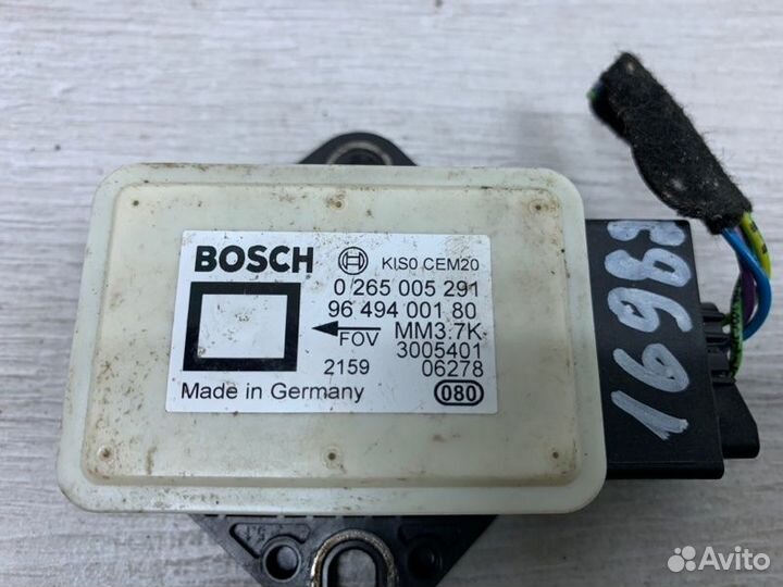 Датчик курсовой устойчивости Peugeot 307 универсал