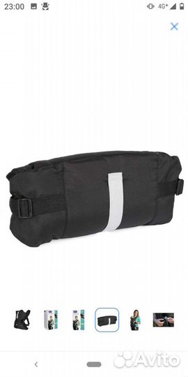 Переноска-кенгуру chicco easy fit black night (сли
