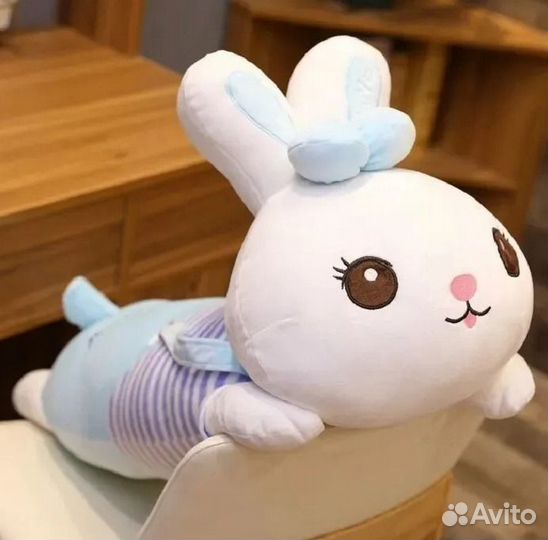 Мягкая игрушка подушка Зайчик 3в1