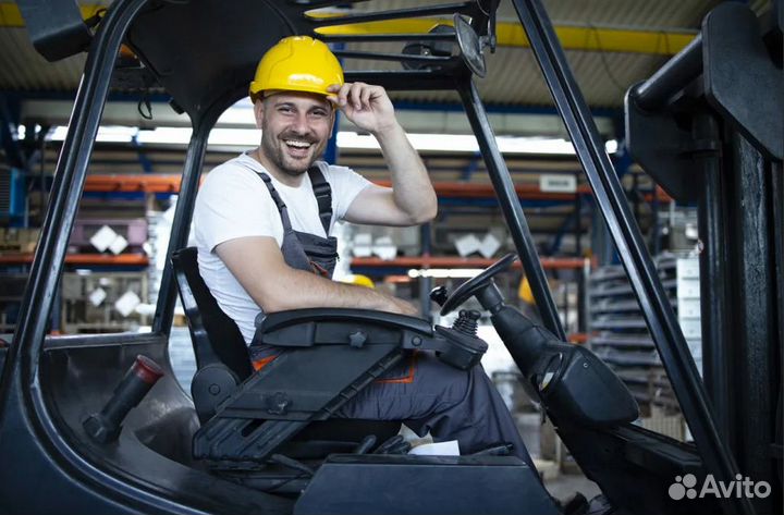 Водитель вилочного погрузчика
