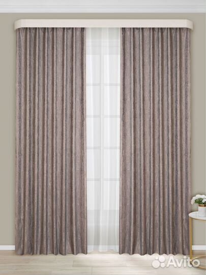 Шторы готовые новые портьера Мрамор (арт 317157)